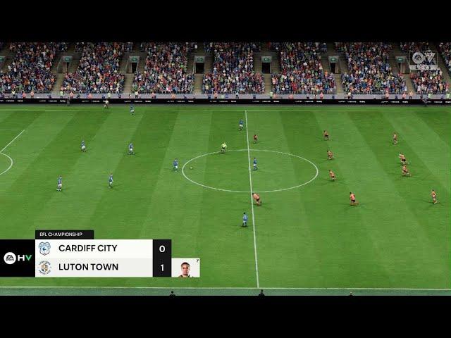 FC 25 | Cardiff City vs Luton Town | Championship | 11/03/2025 | Gameplay PS5