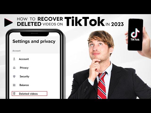 How to Recover Deleted TikTok Videos (New Update 2023) | How to recover deleted Tiktok video easily