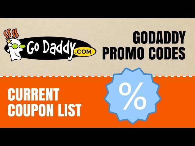 GoDaddy Promo Code List | How To Use GoDaddy Coupon Codes