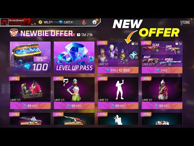 Newbie Offer Free Fire l Free Fire New Event l Ff New Event l Upcoming Event In Free Fire