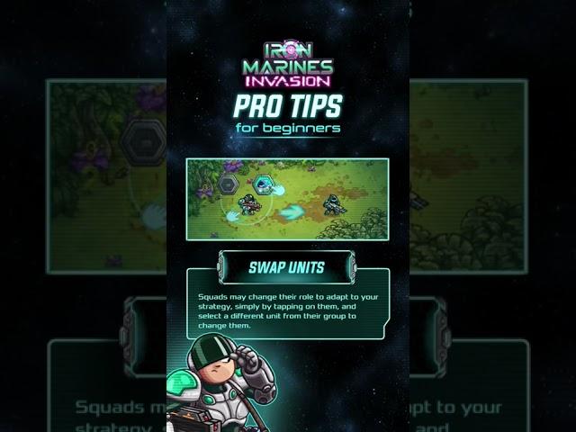 Iron Marines Invasion Pro Tips for Beginners #2 Swap Units