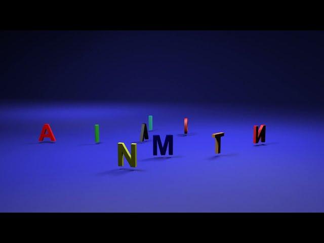 How to create 3d text animation in 3ds max