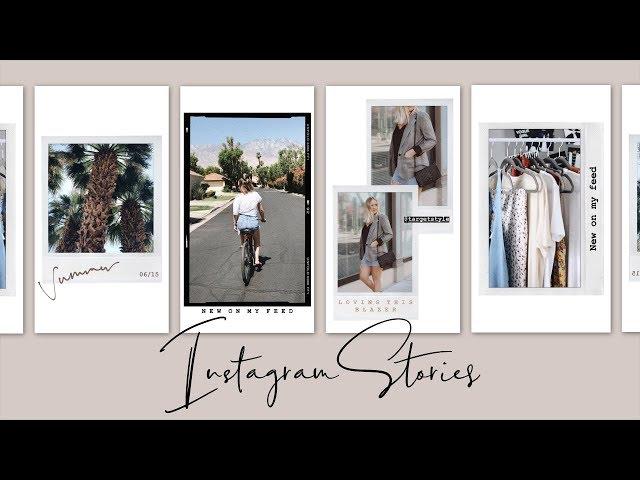 HOW I EDIT MY INSTAGRAM STORY! TIPS & TRICKS FOR COOL INSTAGRAM STORIES