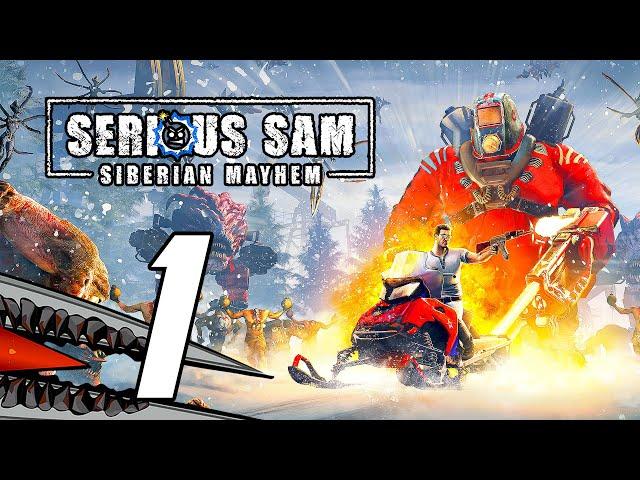 Serious Sam: Siberian Mayhem - Gameplay Playthrough Part 1 (PC)