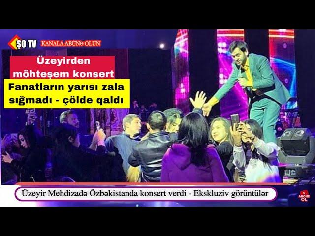 Üzeyir Mehdizade Özbəkistanda konsert verdi - Ekskluziv görüntülər