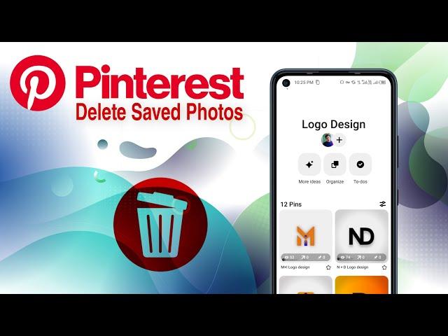 how to delete saved photo on pinterest | Pinterest se save photo kaise delete kare?