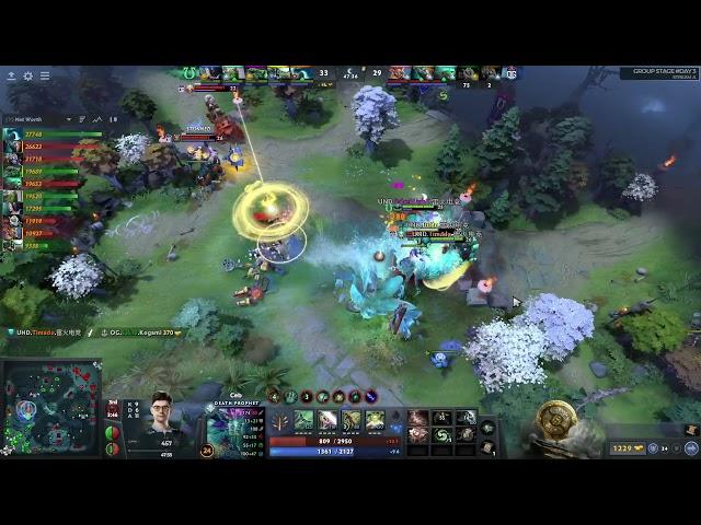 Team Undying perfect combo to win games vs OG!