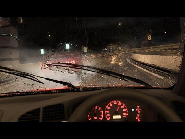 Assetto Corsa || Realistic Rain Street Race