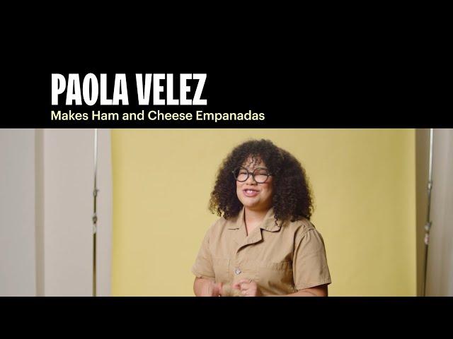 Ham and Cheese Empanadas with Pastry Chef Paola Velez