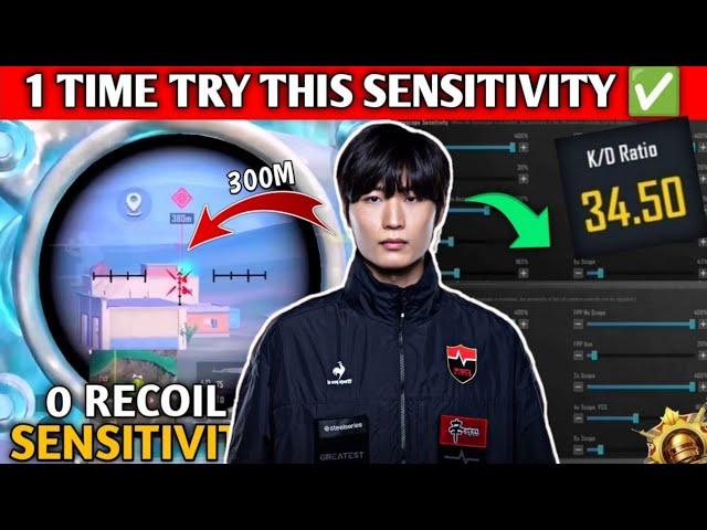 3.5 UPDATE BEST ZERO RECOIL SENSITIVITY| NSR XYZ SENSITIVITY | BGMI | PUBG |