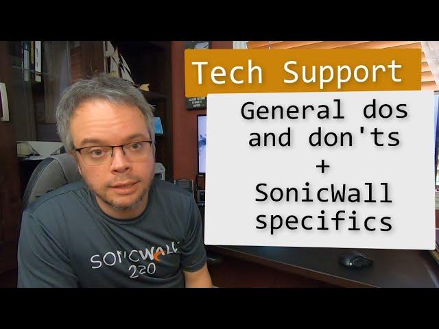 How to work with tech support