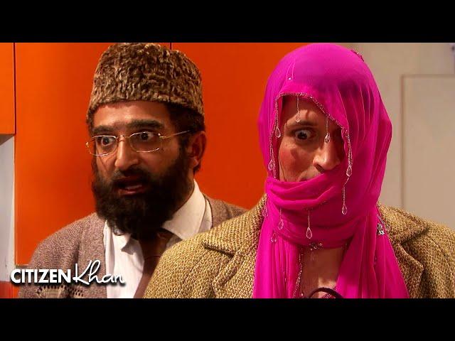 Mr Khan Gets Amjad In Drag | Citizen Khan | BBC Comedy Greats