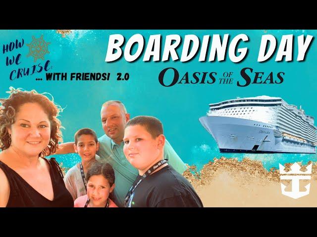 Boarding Oasis of the Seas | Group Cruise | Bahamas