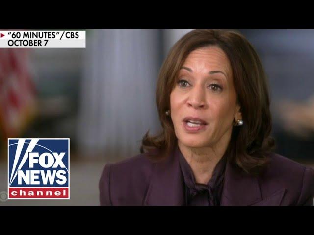 CBS fires back over 'deceitful editing' allegations of Kamala Harris' '60 Minutes' interview