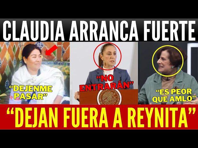 MIÉRCOLES BOOM! CLAUDIA ARRANCA BRAVA. DEJA FUERA A REYNITA. DRESSER ENCOLERIZA. ES PEOR QUE AMLO