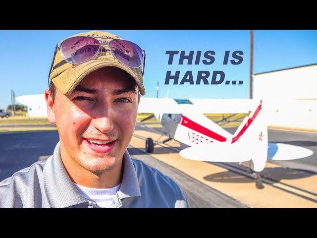 ROOKIE landing mistake! Tailwheel Training: Part 3