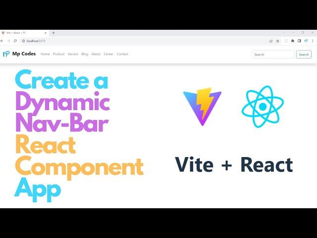 How to Create a Responsive Dynamic Nav-Bar Component Using React with TypeScript