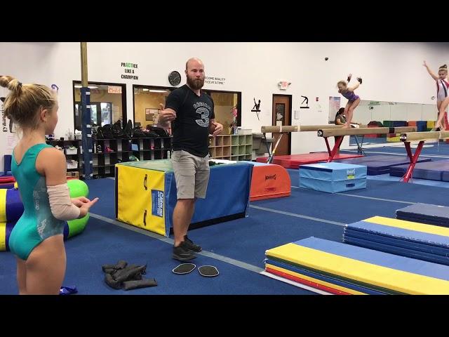 Vault drills and stations for Beginner Girls Gymnastics