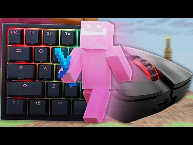 Bedwars ASMR Keyboard & Mouse Sounds | Hypixel Bedwars