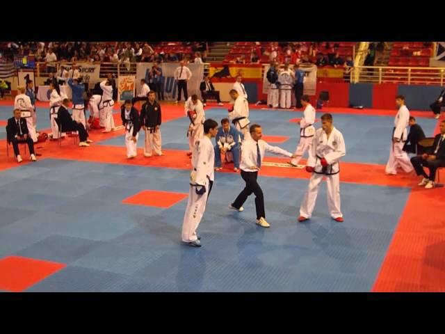 Rupreht Uros (SLO) v Arsen Khachatrian (RUS) - Male -78kg Sparring Final