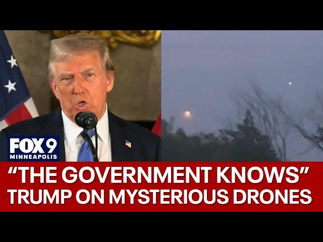 Donald Trump on NJ drones: 'Something strange is going on' [RAW]