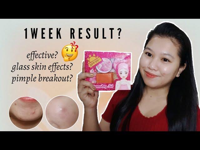 PERFECT SKIN ALL NATURALS  REJUVENATING SET | HONEST REVIEW | ACNE BREAKOUT | GLASS SKIN EFFECT?