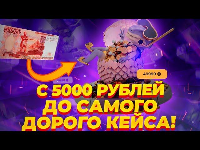 ВЫБИЛ АУГ АКИХАБАРА С КЕЙСА ЗА 50 000 РУБЛЕЙ НА DinoDrop!