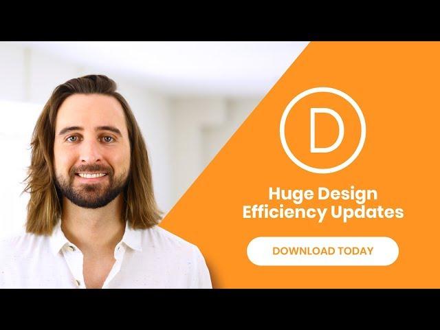 Divi Feature Update! Huge Design Efficiency Improvements Now Available