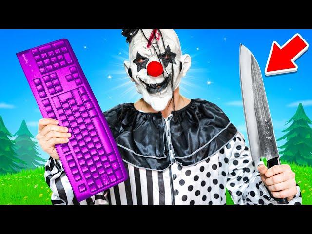 Un CLOWN TUEUR CASSE mon CLAVIER !