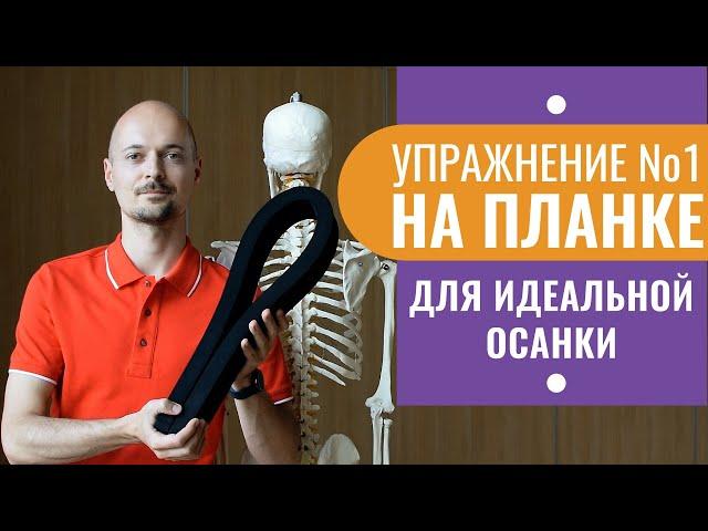 01.БАЗОВОЕ УПРАЖНЕНИЕ №1 на планке для здоровой спины и осанки. Йога Точного Выравнивания.