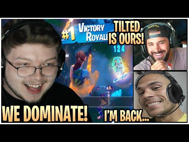 Aydan, Nickmercs & HD Drop Tilted Towers Together For The First Time Back & Dominate The Lobby!