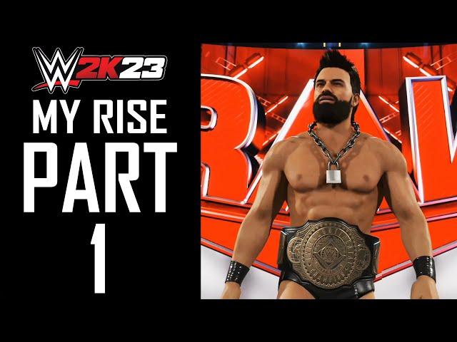 WWE 2K23 - My Rise: The Lock  - Gameplay Walkthrough - Part 1 - "Making Headlines"