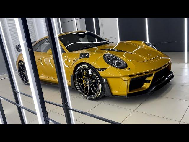 Эксклюзивный проект Porsche-VENOM для Porsche 911 991 Turbo S от SCL GLOBAL Concept 4K