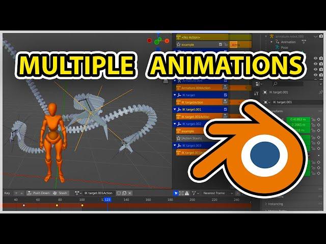 How to Create Multiple Animations in Blender