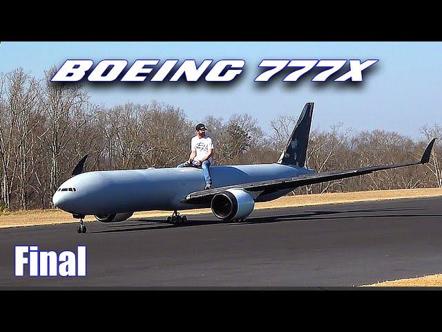 Building the worlds biggest Boeing 7779X RC Airliner/ FINAL