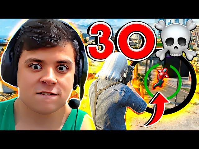 ELIMINEI + DE 30 de SNIPER no GTA RP  (Paulinho o LOKO)