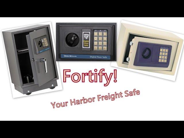 Improve your Harbor Freight Safe!