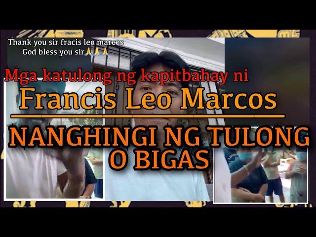 Mga MAID ng kapitbahay ni Sir FRANCIS LEO MARCOS, nanghingi ng TULONG O BIGAS