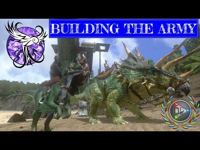 TRIKE AND RAPTOR TAMES | Nomadic Survival EP7 | ARK Survival Evolved Mobile