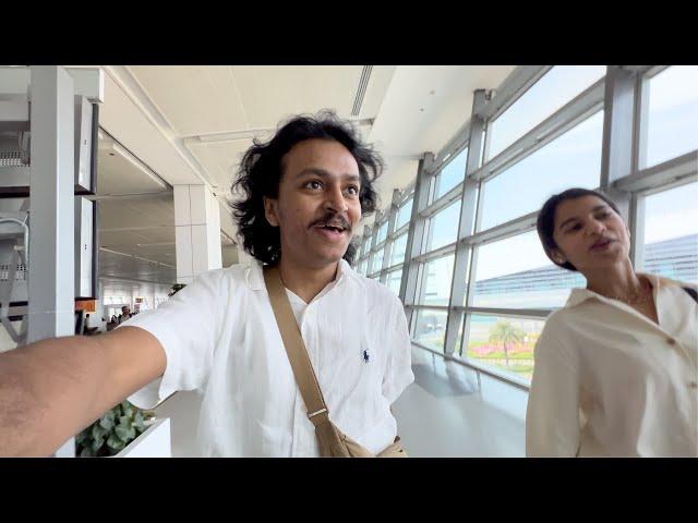 Aaj to flight hi choot jaati  Last moment pe pahuche - Rishav Vlogs