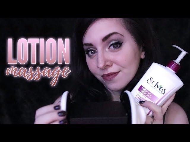 ️ // [ASMR] Binaural LOTION MASSAGE!