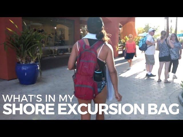 What's In My Shore Excursion Bag? | Freedom of the Seas