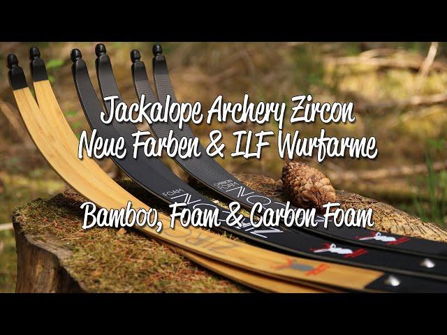 Jackalope Zircon - Neue Farben -  Neue ILF Wurfarme: Bamboo, Foam und Carbon Foam