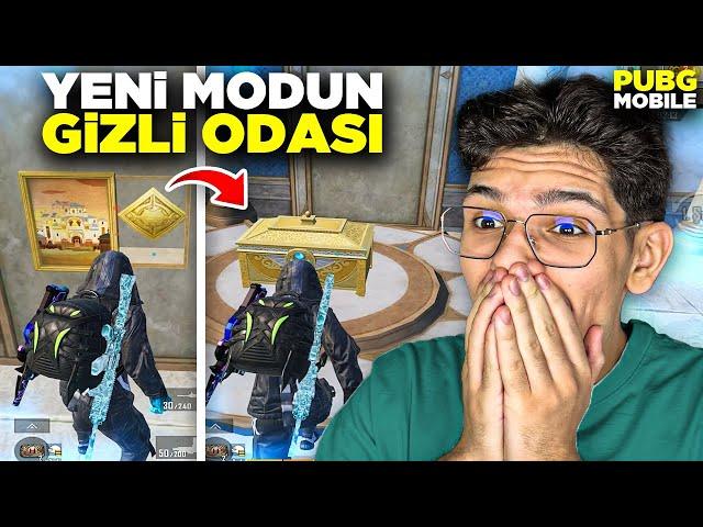 YENİ MODUN GİZLİ HAZİNE ODASINI BULDUM - PUBG MOBİLE