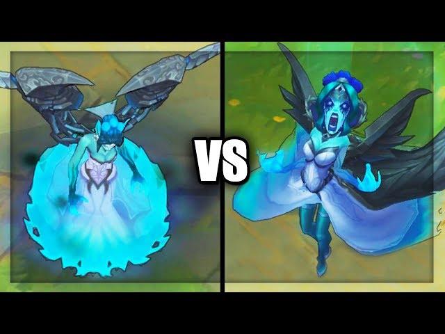 All Morgana Skins Rework NEW vs OLD Full Comparison (League of Legends)