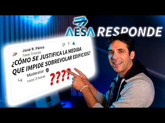 AESA RESPONDE: Jornada INFORMATIVA RD UAS 