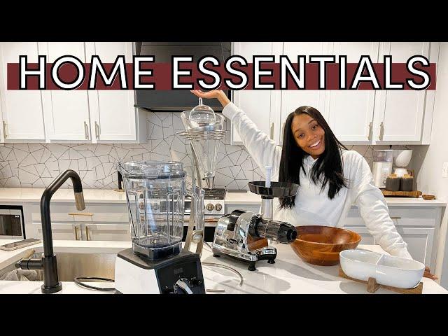 Top 10 Home Essentials for New Homeowners! | Cleaning, Cooking, Bedding Must-haves