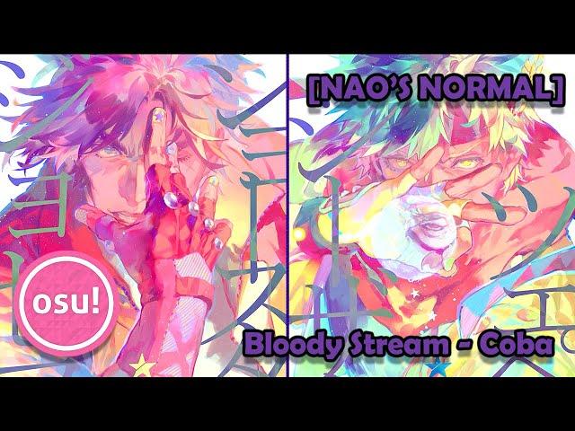 [OSU!] JoJo's opening 2 // Bloody Stream - Coba (normal)