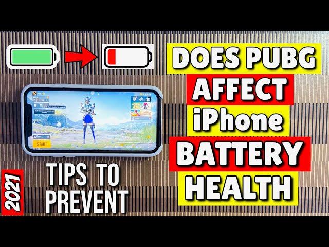 Does PUBG Affect iPhone Battery Health?Tips To Prevent It