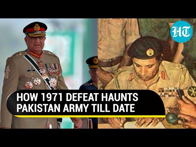 Pak Army chief recalls 1971 War defeat; Blames politicians for failure | 'Fought valiantly...'